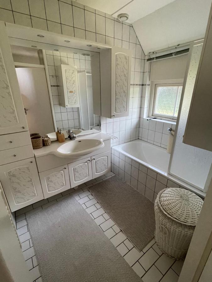 Freistehendes Ferienhaus Am See Naehe Roermond Heel Bagian luar foto